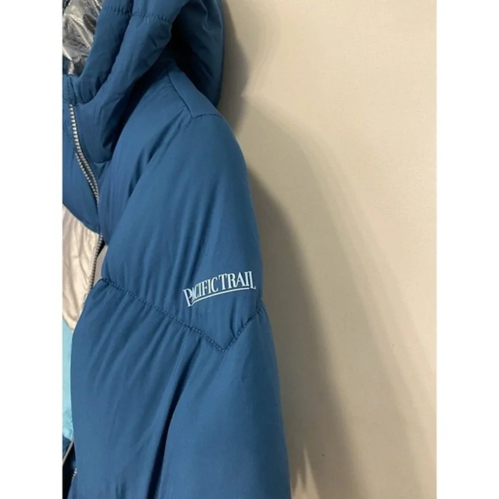 Pacific Trail‎ Girl's Puffer Jacket / Size M (10/12) / Blue / NWT Imperfect